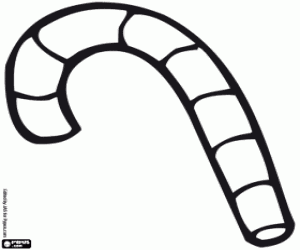 kolorowanka Candy trzciny