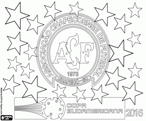kolorowanka Chapecoense, Copa Sudamericana 2016