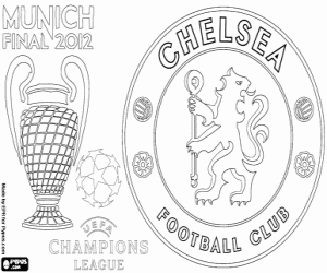 kolorowanka Chelsea FC, Champions 2011-2012