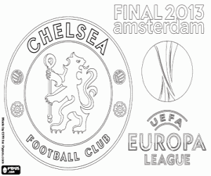 kolorowanka Chelsea FC, Liga Europy UEFA 2012-13