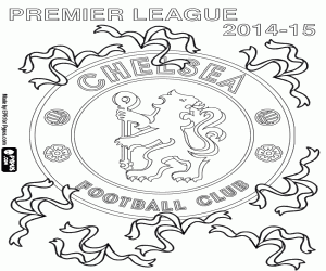 kolorowanka Chelsea FC, mistrz 2014-2015