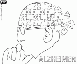 kolorowanka Choroba Alzheimera