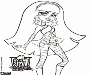 kolorowanka Cleo de Nile, Monster High