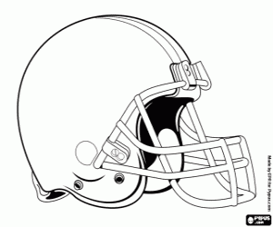 kolorowanka Cleveland Browns logo