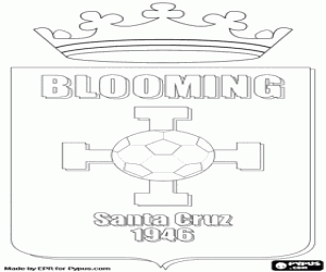 kolorowanka Club Blooming Tarcza