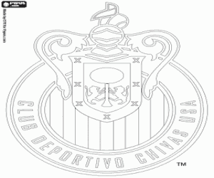 kolorowanka Club Deportivo Chivas USA logo
