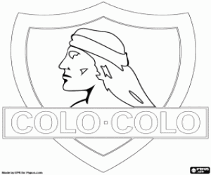 kolorowanka Colo-Colo logo