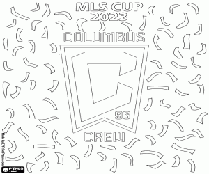 kolorowanka Columbus Crew, Puchar MLS 2023