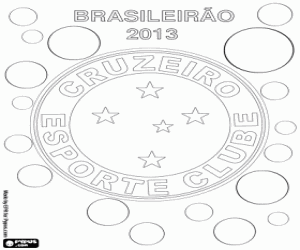 kolorowanka Cruzeiro, mistrz Brasileirão 2013