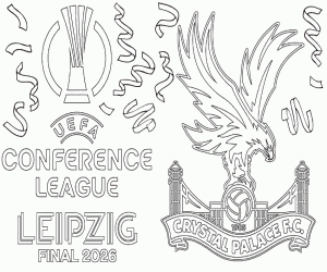 kolorowanka Crystal Palace, Liga Konferencji UEFA 2026