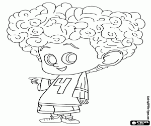 kolorowanka Dennis jest wnukiem Dracula