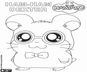 kolorowanka Dexter, Ham-ham chomik