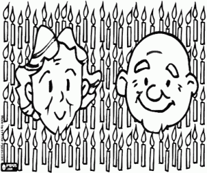 kolorowanka Dzień osób starszych