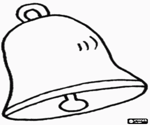 kolorowanka Dzwon, instrument muzyczny