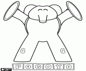 kolorowanka Elly z talerzy