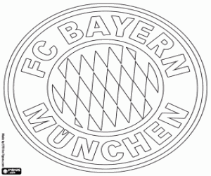 kolorowanka Emblemat Bayern Monachium