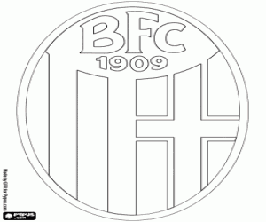 kolorowanka Emblemat Bologna FC 1909