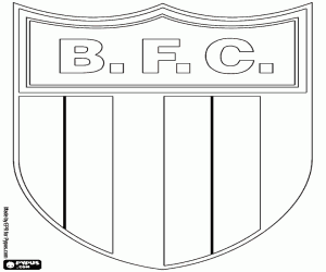 kolorowanka Emblemat Botafogo FC, BFC