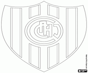 kolorowanka Emblemat Chacarita Juniors