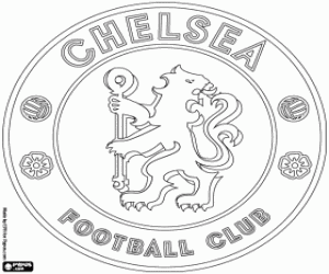 kolorowanka Emblemat Chelsea FC