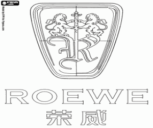 kolorowanka Emblemat Roewe