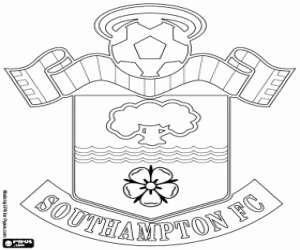 kolorowanka Emblemat Southampton FC
