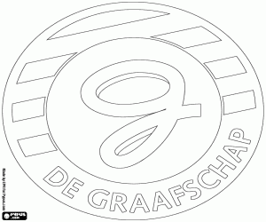 kolorowanka Emblemat VBV De Graafschap