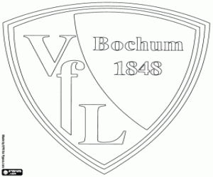 kolorowanka Emblemat VfL Bochum