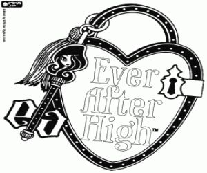 kolorowanka Ever After High logo