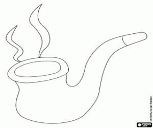 kolorowanka Fajka Sherlocka Holmesa