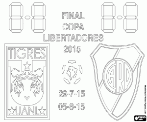 kolorowanka Finał Copa Libertadores 2015