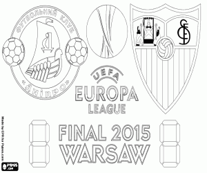 kolorowanka Finał Europa League 2014-2015