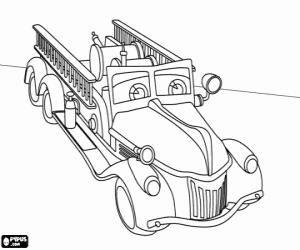 kolorowanka Finley i kapitan Parker