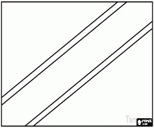 kolorowanka Flaga Tanzanii