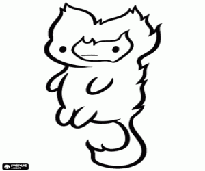 kolorowanka Flambo, znaków Pora na przygodę