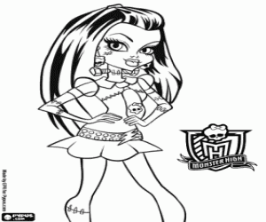 kolorowanka Frankie Stein, Monster High