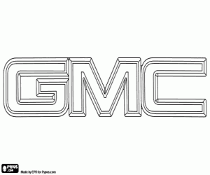 kolorowanka General Motors Company logo