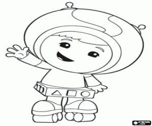 kolorowanka Geo z zespołu Umizoomi