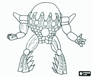 kolorowanka Gormiti, Black Opal