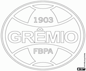 kolorowanka Gremio de Porto Alegre logo
