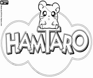 kolorowanka Hamtaro logo