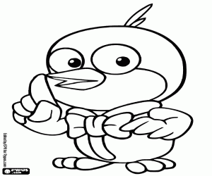 kolorowanka Harry koliber