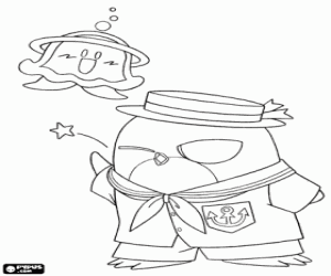 kolorowanka Hippo i Kura-chan