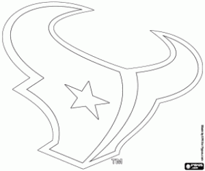 kolorowanka Houston Texans emblemat