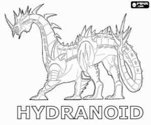 kolorowanka Hydranoid Bakugan