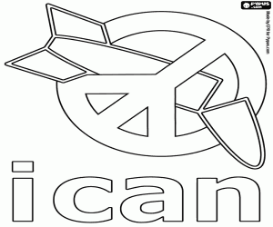 kolorowanka ICAN, Nagroda Nobla w Pokoju 2017