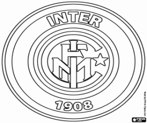 kolorowanka Inter Mediolan logo