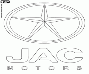 kolorowanka JAC Motors logo