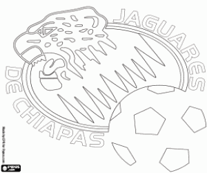 kolorowanka Jaguares de Chiapas logo