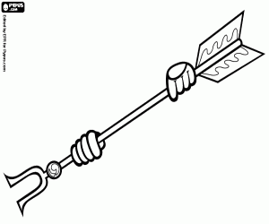 kolorowanka Japońska broń rytuału